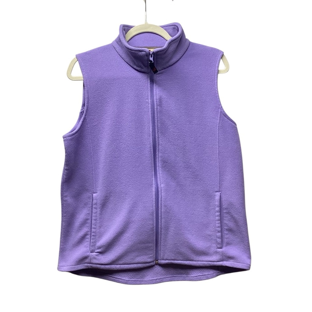 Woolrich Fleece Vest light purple Size Large.